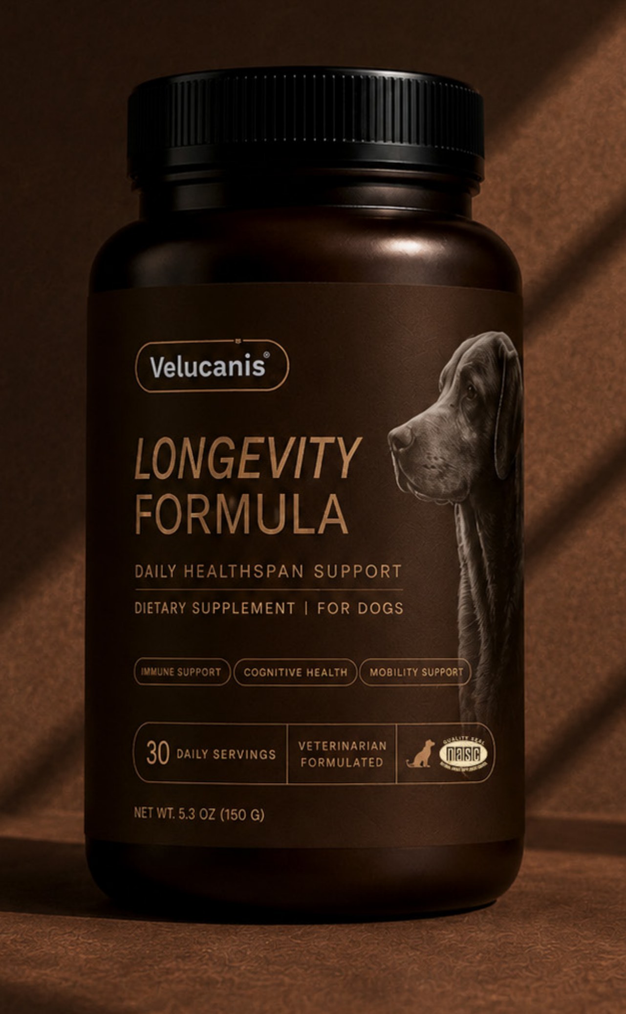 Velucanis Longevity Formula, 150 g